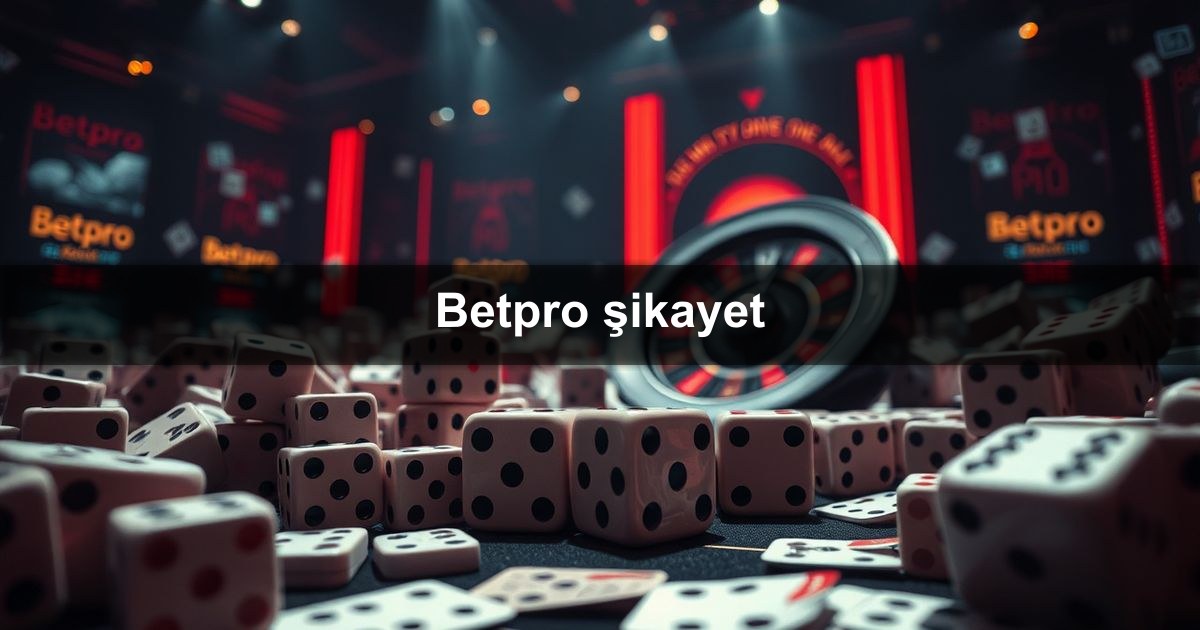 Betpro şikayet